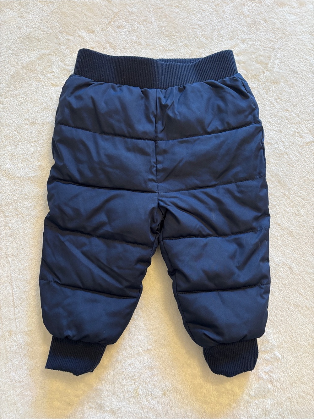 Old navy blue navy Padded warm winter Winter Bottoms baby boy 12-18 month baby